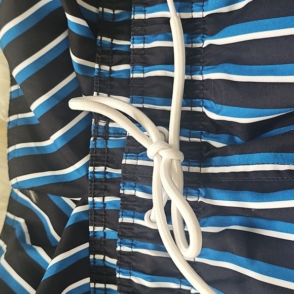 Arizona Striped Swim Shorts with 6.5" Inseam NWT - Picture 7 of 9